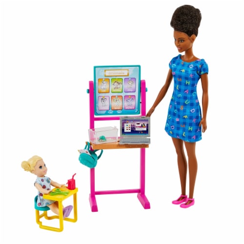 Mattel Barbie™ You Can Be Anything™ Black Teacher Career Playset Perspective: right