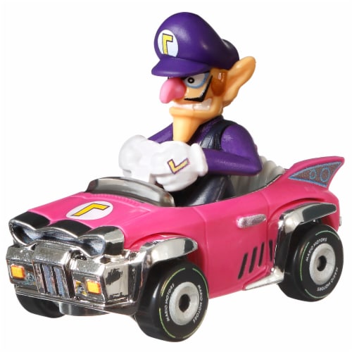 Mattel Hot Wheels® Mario Kart™ Vehicle 4-Pack, Set of 4 Fan-Favorite Characters With Exclusive Model Perspective: right