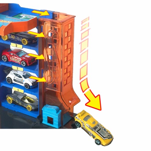 Mattel® Hot Wheels® City Parking Garage PlaySet Perspective: right