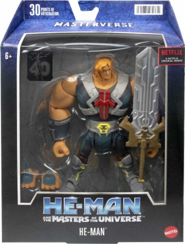 Masters of the Universe Masterverse Animated He-Man Action