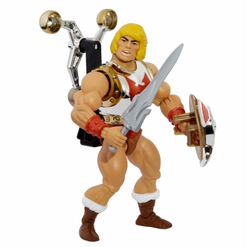 Masters Of The Universe® Flying Fists He-Man Action Figure Perspective: right