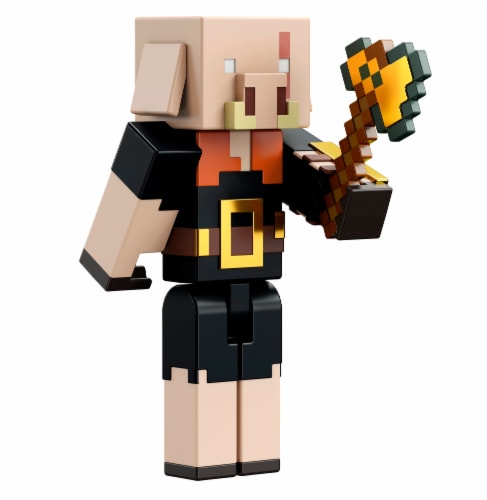 Minecraft Piglin Brute 3.25 Inch Figure Perspective: right