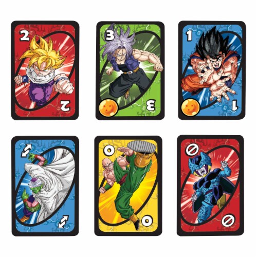 Mattel® UNO® Dragon Ball Z Card Game Perspective: right