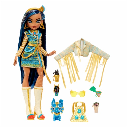 Cleo de Nile  Monster high dolls, Monster high, Monster high characters