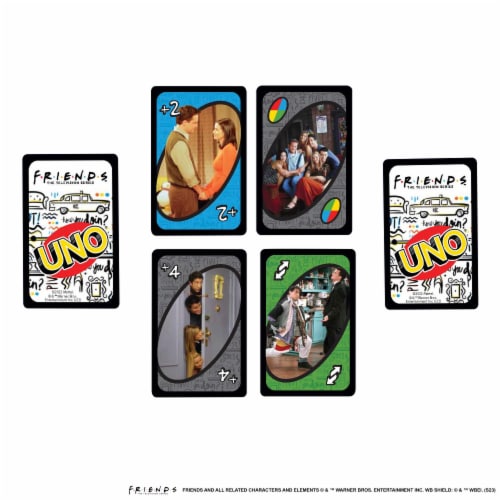 Mattel® Friends™ Uno® Card Game Perspective: right
