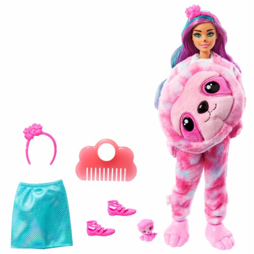 Mattel Barbie® Cutie Reveal™ Doll - Purple Perspective: right