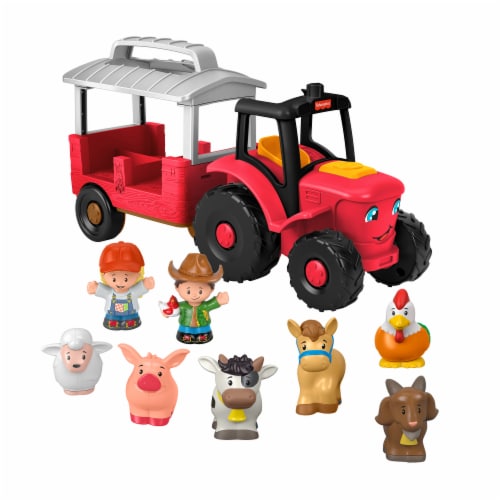 Fisher-Price® Little People Caring For Animals Tractor Gift Set Perspective: right