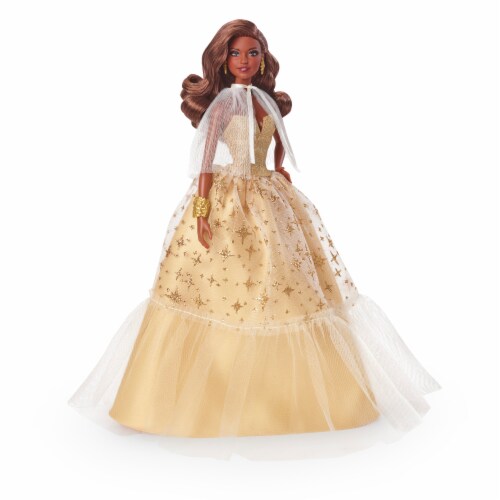 Mattel 2023 Holiday Barbie Doll Perspective: right