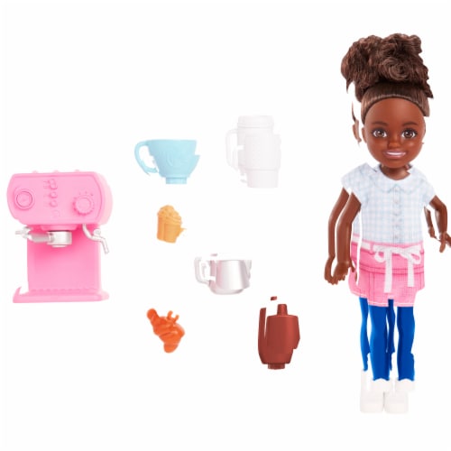 Mattel Chelsea Barista Barbie Doll Perspective: right