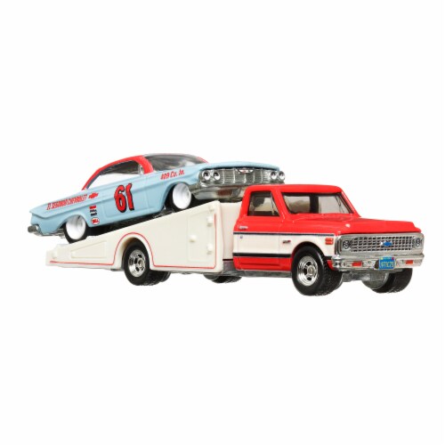 Hot Wheels '61 Impala and '72 Chevy Ramp Truck, Team