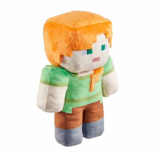 Mattel Minecraft 8-Inch Alex Plush Figure Perspective: right
