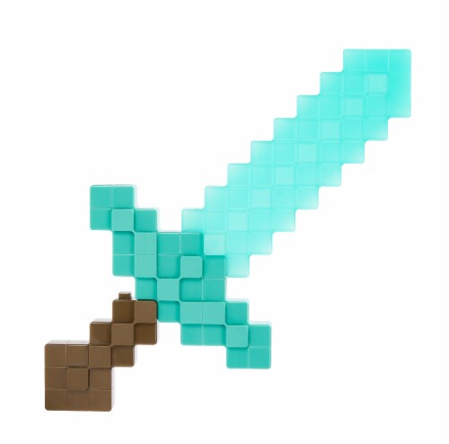 Minecraft Toys, Deluxe Netherite Sword, Lights and Sounds, Role-play