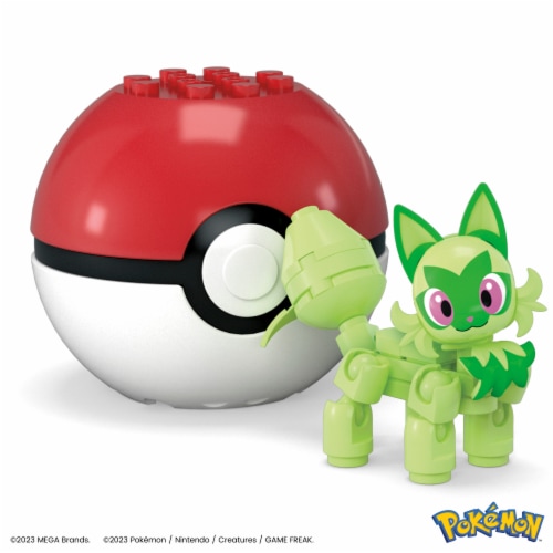 Mega™ Pokemon™ Sprigatito Toy Perspective: right