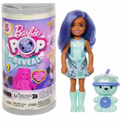 Mattel Barbie Chelsea Pop Reveal Bubble Tea Series Doll Perspective: right