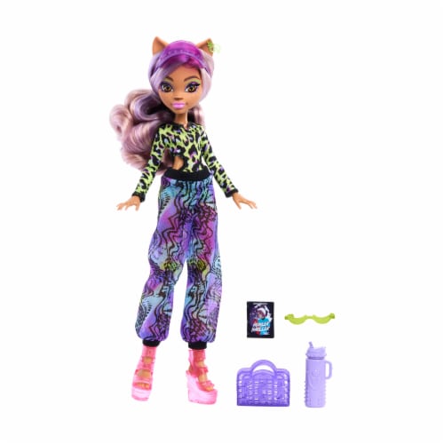 Mattel® Monster High Scare-adise Island™ Clawdeen Wolf™ Doll Perspective: right