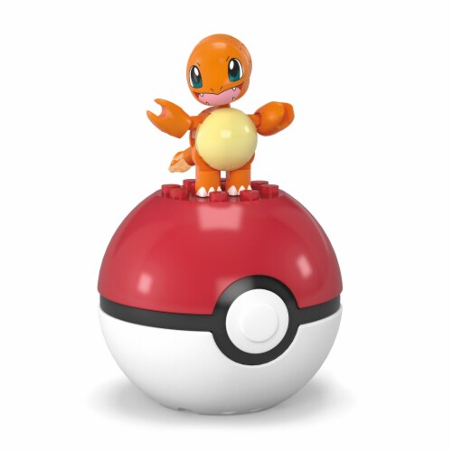 MEGA™ Pokemon™ Charmander Poke Ball Building Set Perspective: right