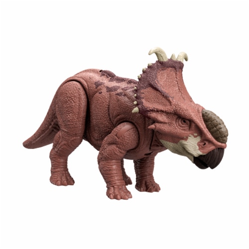 Mattel Jurassic World Wild Roar Pachyrhinosaurus Dinosaur Figure Perspective: right