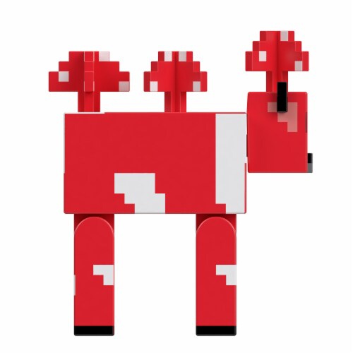 Mattel Minecraft Mooshroom Action Figure Perspective: right