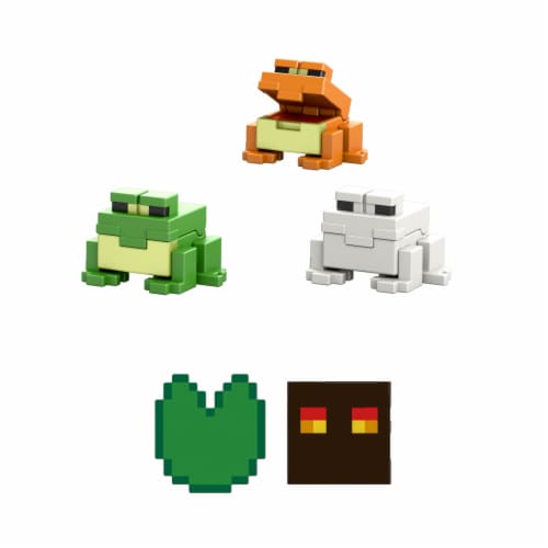 Mattel Minecraft Craft-A-Block Frogs Figures Perspective: right