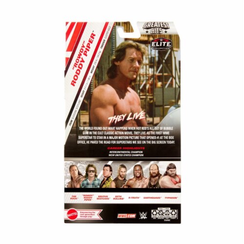 WWE Elite Collection Greatest Hits 2024 Roddy Pipeer as John Nada Action Figure Perspective: right
