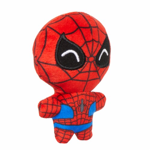 Marvel Moodiverse Happy Spiderman Plush Toy Perspective: right