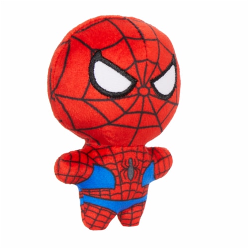 Marvel Moodiverse Angry Spiderman Plush Toy Perspective: right