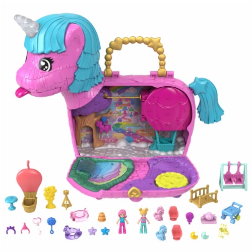Mattel® Polly Pocket™ Unicorn Partyland™ Playset Perspective: right
