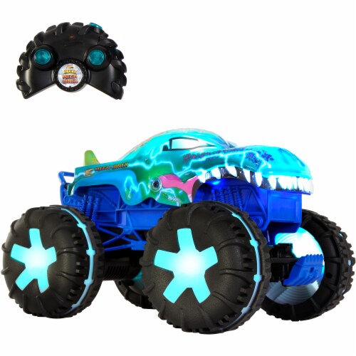 Matte®l Hot Wheels® Monster Trucks Power Smashers™ Mega Wrex Alive RC™ Vehicle Perspective: right