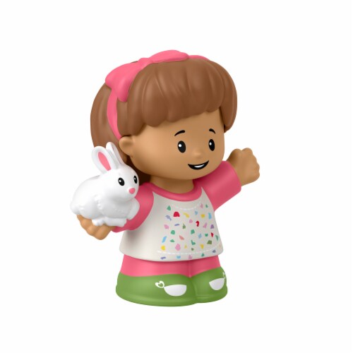 ​Fisher-Price Little People Mia with Bunny Toddler Toy Perspective: right