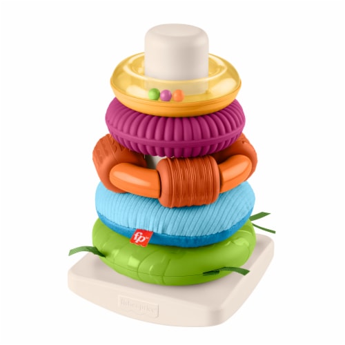 Fisher-Price® Sensory Rock-A-Stack Toy Perspective: right