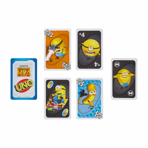 Mattel UNO® Despicable Me 4 Card Game Perspective: right
