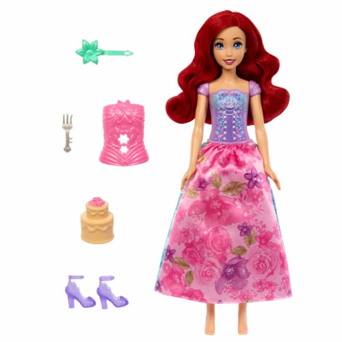 Mattel Disney Princess Spin Reveal Ariel Doll Perspective: right