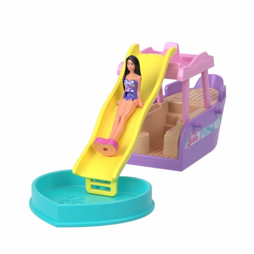 Mattel Mini BarbieLand™ Doll and Boat Toy Perspective: right