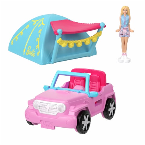 Mattel® Barbie Mini BarbieLand Doll and Vehicle Perspective: right