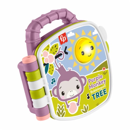 Fisher-Price® Purple Monkey Musical Storybook Perspective: right