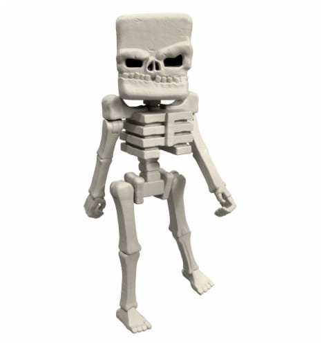 Mattel Minecraft Skeleton Figure Perspective: right