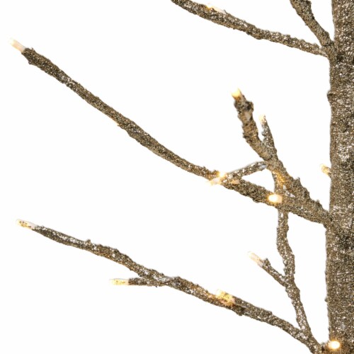 Azelia 5 foot Pre Lit 186 Warm White LED Artificial Christmas Twig