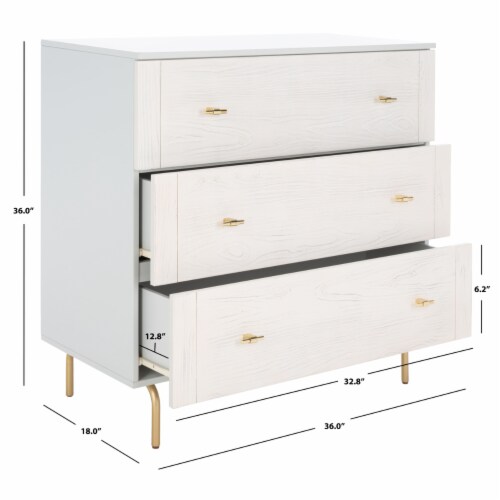 Safavieh genevieve 3 shop drawer dresser