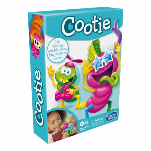 Hasbro Gaming Cootie Bug Buiding Game Perspective: right