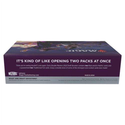 Magic: The Gathering Trading Card Game - Double Masters 2022 Draft Booster Perspective: right