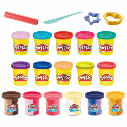 Play-Doh Sparkle and Scents Variety Pack Perspective: right