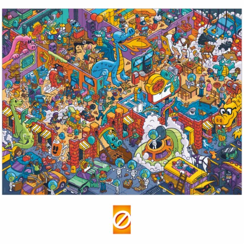 Hasbro Gaming® Competitive Puzzle Card Game Puzl It™ Perspective: right