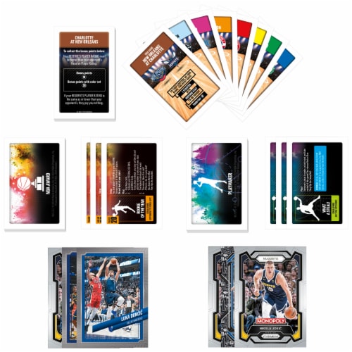 Monopoly® Prizm™: NBA 2nd Edition Board Game Perspective: right