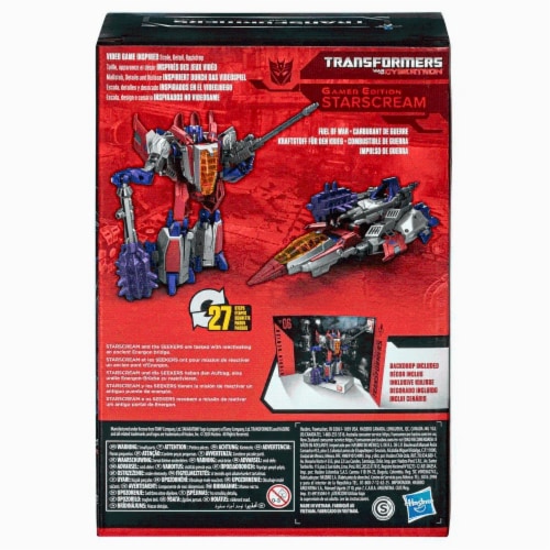 Hasbro F8765 Transformers Studio Series Voyager Transformers: War for Cybertron 06 Gamer E Perspective: right
