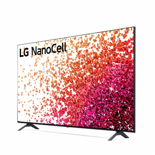 LG NanoCell 75 Series 2021 4K Smart UHD TV w/ AI ThinQ® Perspective: right