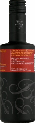 Bols Cocktails Red Light Negroni Ready to Drink Cocktail Single Bottle Perspective: right