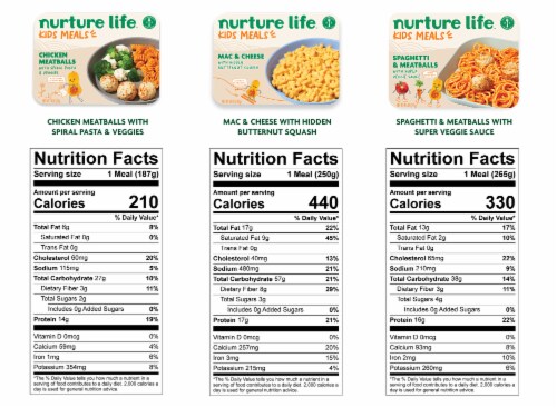 Nurture Life Healthy Toddler & Kid Food Picky Eater 6-Meal Variety Pack, Organic Focus Perspective: right