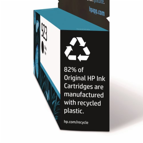 Hewlett Packard 923 Black Original Ink Cartridge (4K0T3LN) Perspective: right