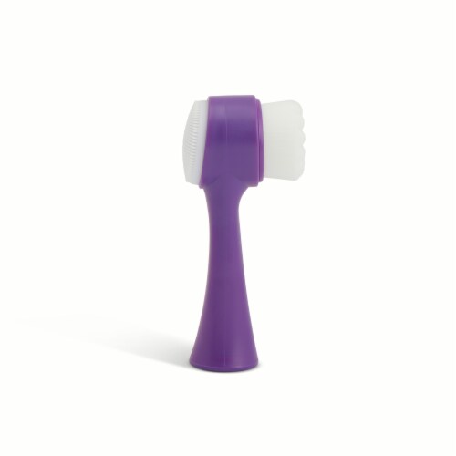 Core Home Double Sided Cleansing Brush - Purple Perspective: right