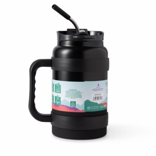 Manna™ Sawyer™ Stainless Steel Bottle - Black Perspective: right